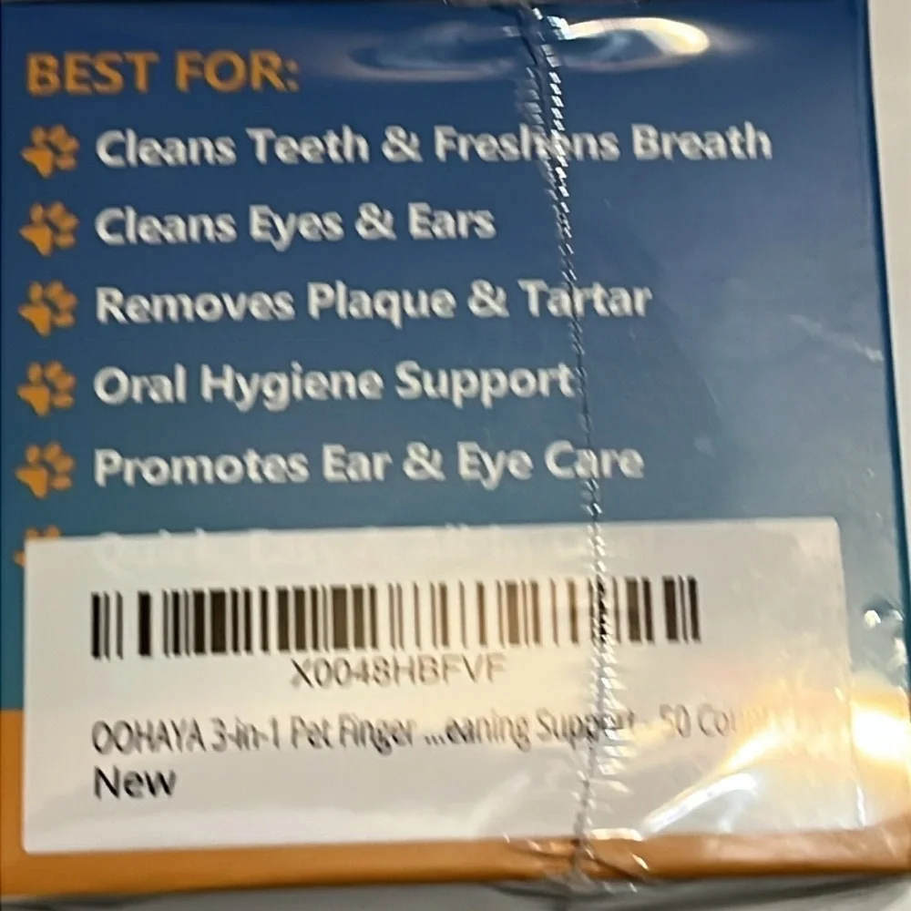 Oohaya Pet Care Wipes for Dogs & Cats 50 Count